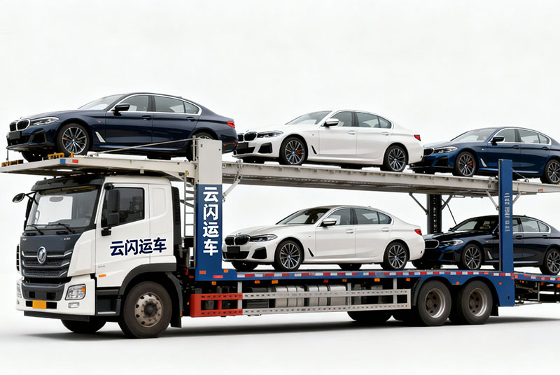 新能源轿车托运示意图