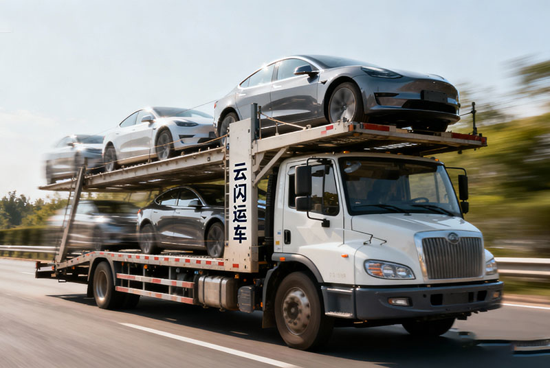 专业运输团队工作场景